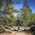 21.07.2022. Poligon Nowa Dęba. Sprawdzian w upale / Fot. ppor. Daniel Woś - ŚBOT