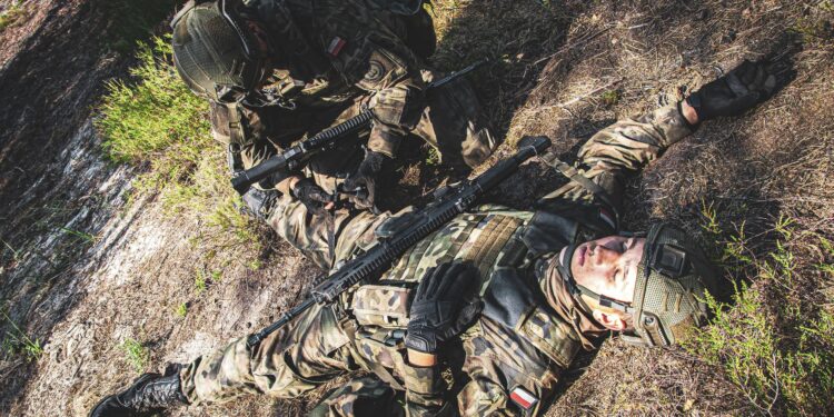 21.07.2022. Poligon Nowa Dęba. Sprawdzian w upale / Fot. ppor. Daniel Woś - ŚBOT