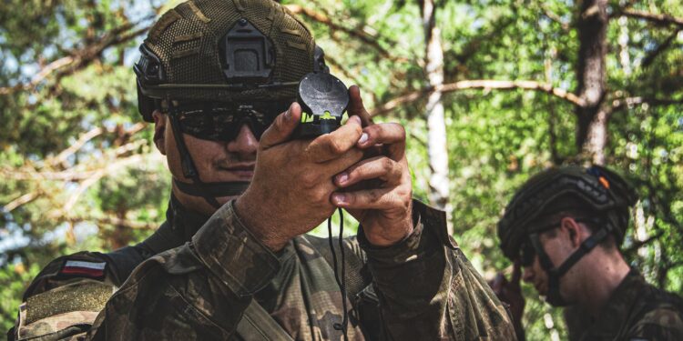 21.07.2022. Poligon Nowa Dęba. Sprawdzian w upale / Fot. ppor. Daniel Woś - ŚBOT