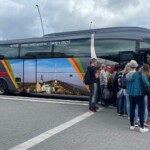 09.07.2022. Kielce. Bezpłatny autobus na Święty Krzyż / Fot. Paulina Michta - Radio Kielce