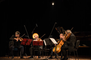 04.07.2022. Busko-Zdrój. Buskie Samorządowe Centrum Kultury. Koncert „Mistrzowie kameralistyki”. Wystąpili Kwartet Śląski i Wojciech Świtała / Fot. BSCK - Facebook