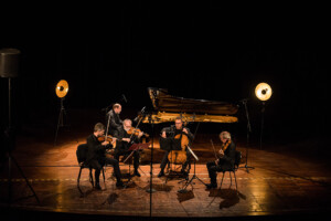 04.07.2022. Busko-Zdrój. Buskie Samorządowe Centrum Kultury. Koncert „Mistrzowie kameralistyki”. Wystąpili Kwartet Śląski i Wojciech Świtała / Fot. BSCK - Facebook