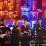 04.07.2022. Busko-Zdrój. Koncert wokalnego zespołu muzyki dawnej Partes z Kijowa w kościele pod wezwaniem Niepokalanego Poczęcia Najświętszej Marii Panny / Fot. BSCK - Facebook