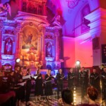 04.07.2022. Busko-Zdrój. Koncert wokalnego zespołu muzyki dawnej Partes z Kijowa w kościele pod wezwaniem Niepokalanego Poczęcia Najświętszej Marii Panny / Fot. BSCK - Facebook