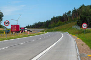 14.07.2022. Trasa S7. Odcinek Napierki – Mława / Fot. GDDKiA