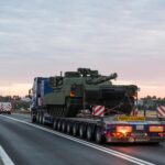 Czołgi Abrams podczas transportu / Fot. Ministerstwo Obrony Narodowej