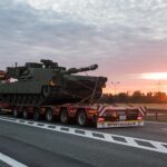 Czołgi Abrams podczas transportu / Fot. Ministerstwo Obrony Narodowej