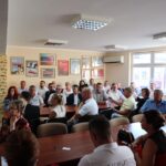 25.07.2022. Ostrowiec Św. Spotkanie z ministrem Andrzejem Adamczykiem. / Fot. Paweł Kwietniewski