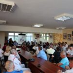 25.07.2022. Ostrowiec Św. Spotkanie z ministrem Andrzejem Adamczykiem. / Fot. Paweł Kwietniewski