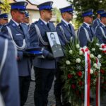 21.07.2022. Mirzec. Pogrzeb aspiranta Marcina Przygody / Fot. podkom. Damian Janus - Zespół Prasowy Komendy Wojewódzkiej Policji w Kielcach
