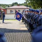 21.07.2022. Mirzec. Pogrzeb aspiranta Marcina Przygody / Fot. podkom. Damian Janus - Zespół Prasowy Komendy Wojewódzkiej Policji w Kielcach