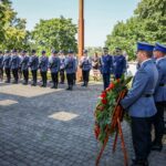 21.07.2022. Mirzec. Pogrzeb aspiranta Marcina Przygody / Fot. podkom. Damian Janus - Zespół Prasowy Komendy Wojewódzkiej Policji w Kielcach