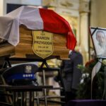 21.07.2022. Mirzec. Pogrzeb aspiranta Marcina Przygody / Fot. podkom. Damian Janus - Zespół Prasowy Komendy Wojewódzkiej Policji w Kielcach