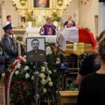 21.07.2022. Mirzec. Pogrzeb aspiranta Marcina Przygody / Fot. podkom. Damian Janus - Zespół Prasowy Komendy Wojewódzkiej Policji w Kielcach