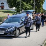 21.07.2022. Mirzec. Pogrzeb aspiranta Marcina Przygody / Fot. podkom. Damian Janus - Zespół Prasowy Komendy Wojewódzkiej Policji w Kielcach