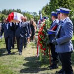 21.07.2022. Mirzec. Pogrzeb aspiranta Marcina Przygody / Fot. podkom. Damian Janus - Zespół Prasowy Komendy Wojewódzkiej Policji w Kielcach
