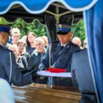 21.07.2022. Mirzec. Pogrzeb aspiranta Marcina Przygody / Fot. podkom. Damian Janus - Zespół Prasowy Komendy Wojewódzkiej Policji w Kielcach