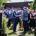 21.07.2022. Mirzec. Pogrzeb aspiranta Marcina Przygody / Fot. podkom. Damian Janus - Zespół Prasowy Komendy Wojewódzkiej Policji w Kielcach