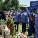 21.07.2022. Mirzec. Pogrzeb aspiranta Marcina Przygody / Fot. podkom. Damian Janus - Zespół Prasowy Komendy Wojewódzkiej Policji w Kielcach