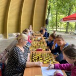 06.07.2022. Kielce. Wakacyjna Szkoła Szachowa Radia Kielce / Fot. Jakub Rożek - Radio Kielce