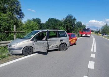 15.07.2022. Kunów. Wypadek / źródło: KPP Ostrowiec Świętokrzyski