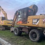 26.07.2022. Sandomierz. Przygotowana do przebudowy starego mostu na Wiśle / Fot. Grażyna Szlęzak - Radio Kielce