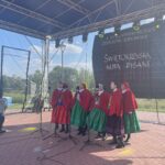 24.07.2022. Staszów. I Staszowski Przegląd Zespołów Folklorystycznych / Fot. Grażyna Szlęzak - Radio Kielce