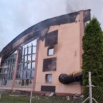 10.07.2022. Sędziszów. Pożar basenu / Fot. PSP Jędrzejów