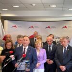 14.07.2022. Kielce. Konferencja dotycząca przyznania pieniędzy z Polskiego Ładu / Fot. Michał Kita - Radio Kielce