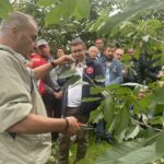 31.07.2022. Letnie Pokazy Czereśniowe sad w Polanowie / Fot. Grażyna Szlęzak - Radio Kielce