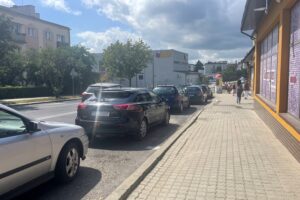 27.07.2022. Sandomierz. Ulica Koseły / Fot. Grażyna Szlęzak - Radio Kielce