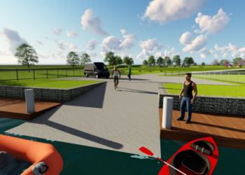 Wizualizacje bulwarów nad Nidą w Pińczowie / Fot. Urząd Miejski w Pińczowie