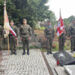 31.07.2022. Sandomierz. Uczczenie bitwy pod Pielaszowem / Fot. Grażyna Szlęzak - Radio Kielce