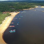 W weekendy Sielpię można podziwiać z lotu ptaka