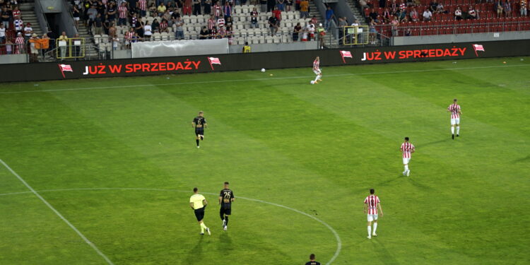 23.07.2022. 2. kolejka PKO BP Ekstraklasy: Cracovia - Korona Kielce / Fot. Sebastian Kalwat - Radio Kielce