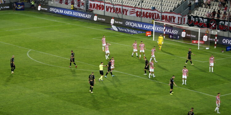 23.07.2022. 2. kolejka PKO BP Ekstraklasy: Cracovia - Korona Kielce / Fot. Sebastian Kalwat - Radio Kielce