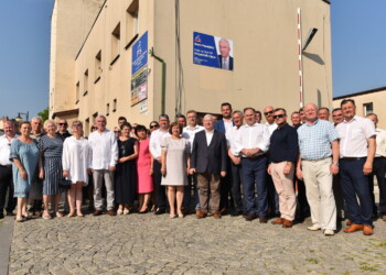 01.07.2022. Końskie. Otwarcie biura poselskiego Krzysztofa Lipca / Fot. Magdalena Galas-Klusek - Radio Kielce