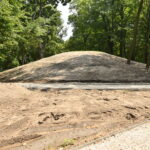 Coraz bliżej zakończenia prac w koneckim parku - Radio Kielce 14.07.2022. Końskie. Park / fot. Magdalena Galas-Klusek - Radio Kielce