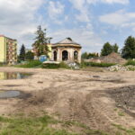 Coraz bliżej zakończenia prac w koneckim parku - Radio Kielce 14.07.2022. Końskie. Park / fot. Magdalena Galas-Klusek - Radio Kielce