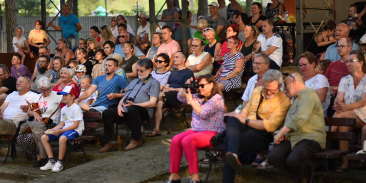 22.07.2022. Sielpia. Koncert Big Bandu. / Fot. Magdalena Galas-Klusek - Radio Kielce