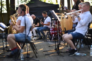 22.07.2022. Sielpia. Koncert Big Bandu. / Fot. Magdalena Galas-Klusek - Radio Kielce