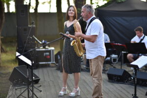 22.07.2022. Sielpia. Koncert Big Bandu. / Fot. Magdalena Galas-Klusek - Radio Kielce