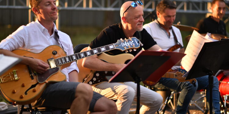 22.07.2022. Sielpia. Koncert Big Bandu. / Fot. Magdalena Galas-Klusek - Radio Kielce