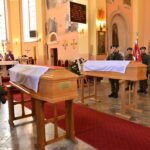 23.07.2022. Pilczyca. Pogrzeb szczątków żołnierzy Armii Krajowej / Fot. Magdalena Galas-Klusek - Radio Kielce