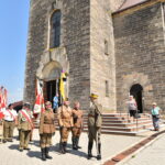 23.07.2022. Pilczyca. Pogrzeb szczątków żołnierzy Armii Krajowej / Fot. Magdalena Galas-Klusek - Radio Kielce