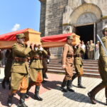 23.07.2022. Pilczyca. Pogrzeb szczątków żołnierzy Armii Krajowej / Fot. Magdalena Galas-Klusek - Radio Kielce