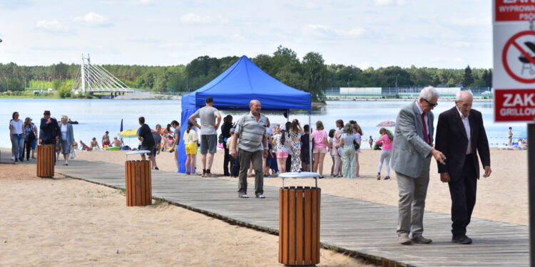 27.07.2022. Sielpia. Kąpielisko / Fot. Magdalena Galas-Klusek - Radio Kielce