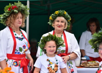 30.07.2022. Końskie. III Przegląd Kół Gospodyń Wiejskich z gminy Końskie. / Fot. Magdalena Galas-Klusek - Radio Kielce