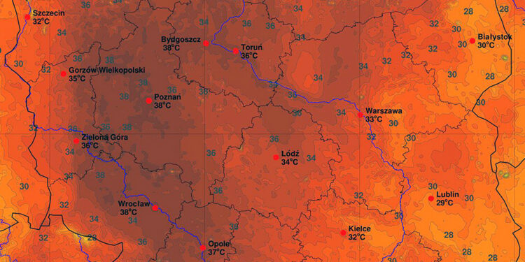 Upalny koniec lipca. W sierpniu chłodniej [PROGNOZA DŁUGOTERMINOWA]