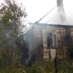 11.07.2022. Ostojów. Pożar domu / Fot. Józef Rak